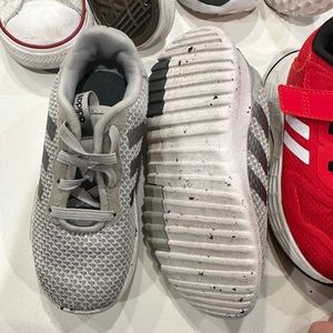 Gray toddler adidas